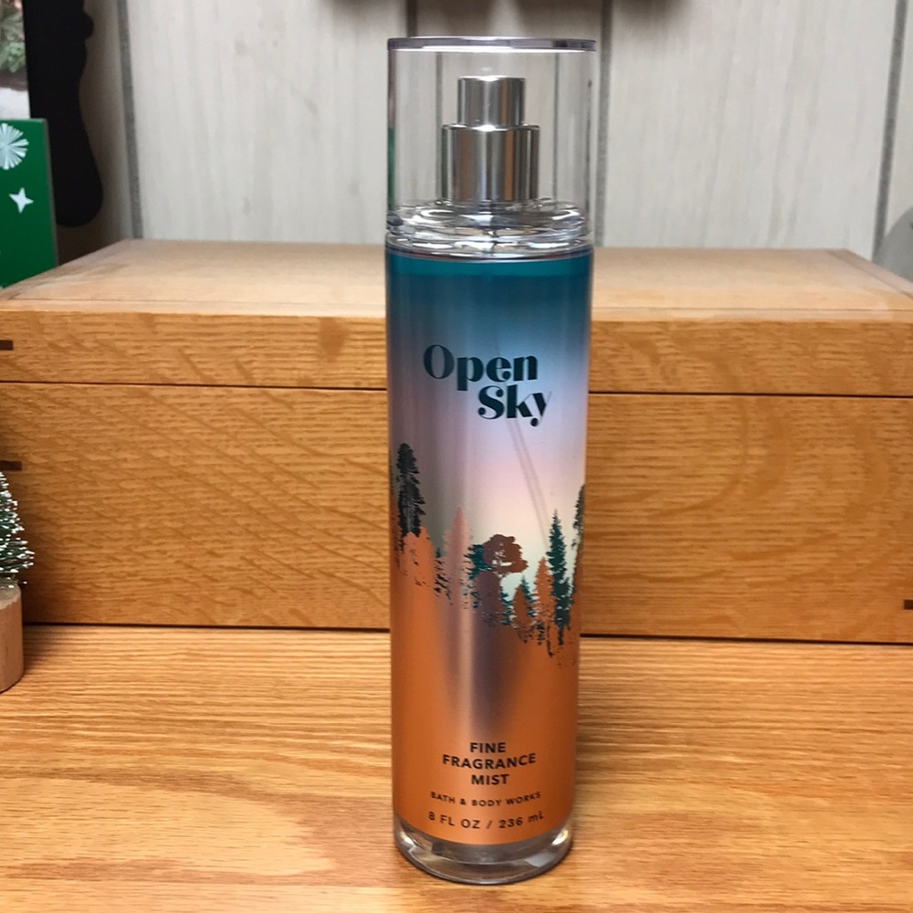 NWT Bath & Body Works 8 oz Fine Fragrance Mist in Open Sky